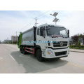 Dongfeng rear double axles compacted truck